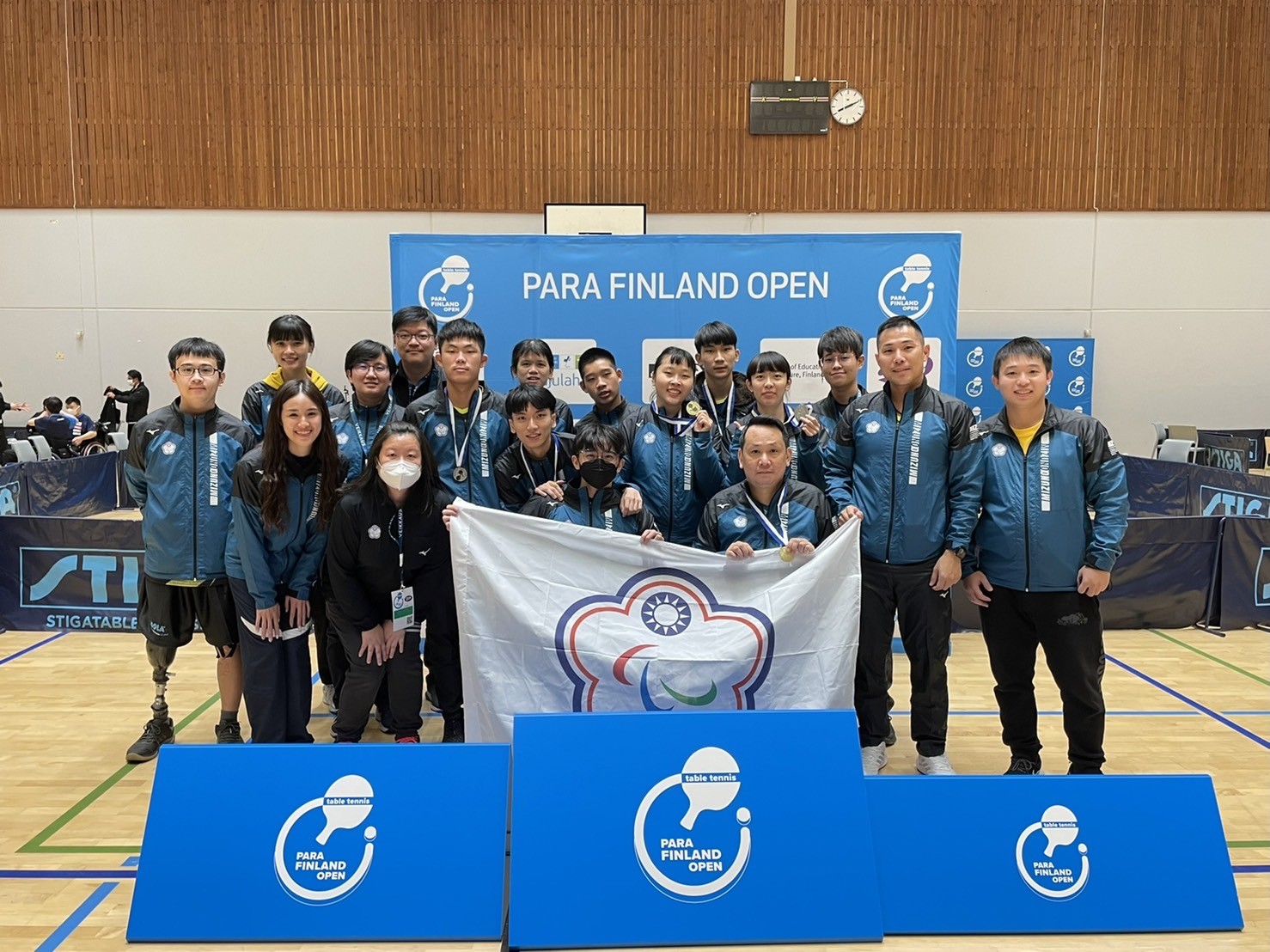 (圖)Para athletes from Taiwan took part in the 2022 Para Finland Open, taking home 6 gold, 4 silver and 2 bronze medals.